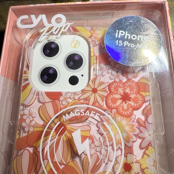 Cylo Pop iPhone 15 Pro Max Nouveau Phone Case MagSafe Compatible New In Box New - Picture 4 of 5